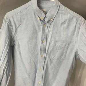 H&M shirt blue, 100% cotton